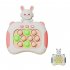 Press Bubble Game With Music Pop Push Bubble Whack A Mole Sensory Toys Educational Toys For Birthday Gifts pink