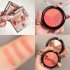 Pressed Blusher Five color High gloss Brightening Facial Palette Makeup Cosmetics No  1 High Disc