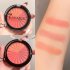 Pressed Blusher Five color High gloss Brightening Facial Palette Makeup Cosmetics No  3 three color blush