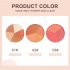 Pressed Blusher Five color High gloss Brightening Facial Palette Makeup Cosmetics No  2 five color blush
