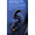 Pro 80 Tws Wireless Bluetooth Headset with Microphone Led Display Ipx4 Waterproof Sports Earphone Black