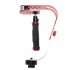 Pro Camera Stabilizer Handheld Steadicam for Camcorder DSLR Gimbal red