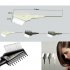 Pro Metal Tail Tip Hair Coloring Comb Double Use Salon Hair Dye Brush Hairdressing Styling Tool