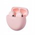 Pro6 Wireless Earbuds With Built in Microphone Noise Canceling Headphones Stereo Sound Earphones For Sports Fitness Laptop Computer blue