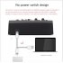 Professional 4 Channel Small Bluetooth Mixer with Reverb Effect for Home Karaoke USB Live Stage Karaoke Performance  EU plug