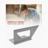 Professional 45 90 Degree Gauge Right Angle Ruler Wear resistant Measuring Woodworking Tools With Clear Scale silver