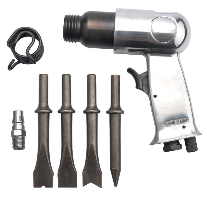 Professional Air Hammer Scraper Cuter Inlet Port Spring Rust Remover Pneumatic Tool