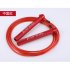 Professional Athletics Skipping With Ball Bearing Metal Handle Crossfit Fitness Equipment Jump Rope Red
