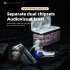Professional Bluetooth compatible  5 0  Earphones Low Latency Touch Control Chicken eating Game Transparent Wireless Headset Sport Earbuds Transparent Black