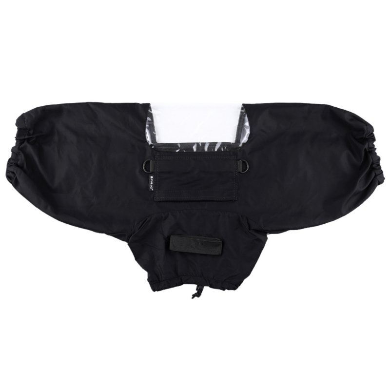 Professional Camera Rain Cover Coat Bag Protector Rainproof Against Dust Raincoat for Canon/Nikon/Song DSLR SLR Cameras black