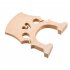 Professional Cello Bridge for 4 4 3 4 1 2 1 4 1 8 Size Cello Exquisite Wooden Material Wood color 1 4