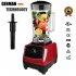Professional Countertop Blender High Speed Mixer for Shakes Smoothies Crusing Ice red