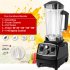 Professional Countertop Timing Blender Mixer for Shakes Smoothies Crusing Ice black