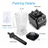 Professional Countertop Blender High Speed Mixer for Shakes Smoothies Crusing Ice black