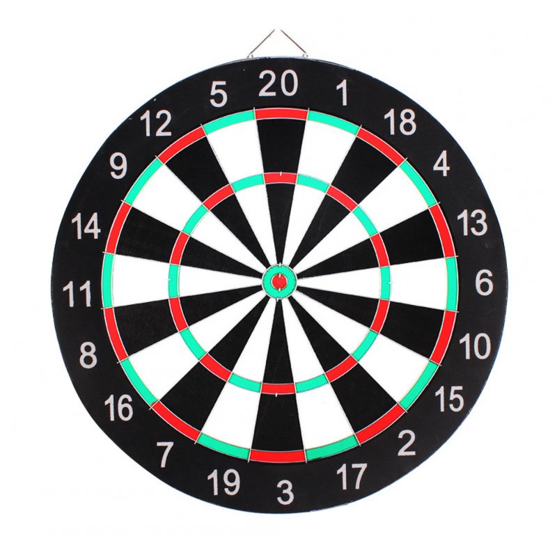 Professional Dartboard Double-sided Dart Board with Darts Set Fitness Equipment 17 inch