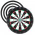 Professional Dartboard Double sided Dart Board with Darts Set Fitness Equipment 18 inch iron