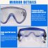 Professional Diving Mask Snorkels Set Waterproof Goggles Glasses Easy Breath Tube Set Diving Equipment black one size