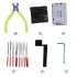 Professional Guitar Care Tool Set Repair Maintenance Tech Kit for Acoustic Electric Bass Guitar Tools Kit Accessories color random