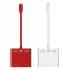 Professional HDMI Cable Adapter for Apple interface 8Pin to HDMI Digital AV Converter for iPad iPhone iOS 11 10 red
