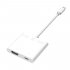 Professional HDMI Cable Adapter for Apple interface 8Pin to HDMI Digital AV Converter for iPad iPhone iOS 11 10 Silver