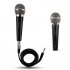 Professional Handheld Wired Dynamic Microphone Clear Voice for Karaoke Vocal Music Performance black YS 226