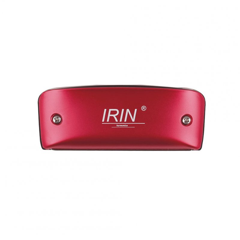 Professional Harmonica IH-7 IRIN 7 Key of D 7 Hole for Player Beginner Students Children Kids red