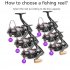 Professional High Speed Ball Bearings 12 Bearing Left Right Fishing Spinning Reel