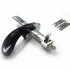 Professional Leather Strip Cutting Tool Sharp Leather Strap String Belt Cutter Adjustable DIY Hand Cutting Tool With 1 Blade Craft Leather Tools belt cutter 246