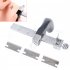 Professional Leather Strip Cutting Tool Sharp Leather Strap String Belt Cutter Adjustable DIY Hand Cutting Tool With 1 Blade Craft Leather Tools belt cutter 246