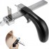 Professional Leather Strip Cutting Tool Sharp Leather Strap String Belt Cutter Adjustable DIY Hand Cutting Tool With 1 Blade Craft Leather Tools belt cutter 246