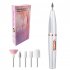Professional Manicure Pedicure Set Electric Nail File Set Nails Care Kits Hand Foot Nail Care Trimmer Buffer Tools For Manicure Disassemble Exfoliate Remove Cal