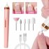 Professional Manicure Pedicure Set Electric Nail File Set Nails Care Kits Hand Foot Nail Care Trimmer Buffer Tools For Manicure Disassemble Exfoliate Remove Cal