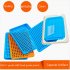 Professional Manual Capsule Filling Machine 200 Holes High Automatic Arrangement Rate Medicine Herbal Powder Filler Blue