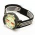 Professional Outdoor Diving Compass Retractable Strap Strong Magnetic Luminous Wristwatch Compass Camping Tool as picture show