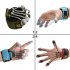 Professional Portable Silicone Hand Gripper Ergonomic Design Finger Exerciser Wrist Strength Trainer 40 pounds