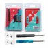 Professional Repair Tool Parts Alloy Buckle Lock Kit Compatible For Ns Nintendo Switch Nx Joy con Controller With Screwdrivers suit