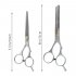 Professional Salon Barber Stainless Steel Hair Cutting Styling Scissor 2PCS