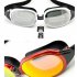 Professional Silicone myopia Swimming Goggles Anti fog UV Swimming Glasses for Men Women diopter Sports Eyewear white
