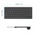 Professional Ultra slim Wireless Keyboard Bluetooth 3 0 Keyboard  for Apple iPad Series iOS System white