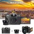 Professional WiFi Digital Camera 4K Camcorder 3 0 180   Flip Screen   Built in Battery Selfile Digital Webcam For Beginners Travel Camera standard