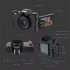 Professional WiFi Digital Camera 4K Camcorder 3 0 180   Flip Screen   Built in Battery Selfile Digital Webcam For Beginners Travel Camera standard