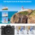 Professional WiFi Digital Camera 4K Camcorder 3 0 180   Flip Screen   Built in Battery Selfile Digital Webcam For Beginners Travel Camera standard