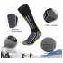 Professional Winter Sports Ski Socks Adult Children Thicken Warm Breathable Quick drying Stockings Children gray One size