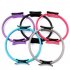 Professional Yoga Circle Pilates Sport Magic Ring Women Fitness Kinetic Resistance Circle Gym Workout Pilates Accessories Pink OPP bag