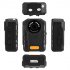 Professional police body cam features a 5MP CMOS sensor and 8 IR LEDs to provide clear and detailed footage at both day and night  