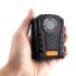 Professional police body cam features a 5MP CMOS sensor and 8 IR LEDs to provide clear and detailed footage at both day and night  