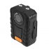 Professional police body cam features a 5MP CMOS sensor and 8 IR LEDs to provide clear and detailed footage at both day and night  
