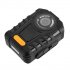 Professional police body cam features a 5MP CMOS sensor and 8 IR LEDs to provide clear and detailed footage at both day and night  