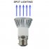 Professionally engineered light bulbs  often called LED lamps in the trade  that fit into bayonet base lamp sockets  Our H19 model produces a white color light 