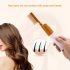 Profssional Salon Hair Dye Dispenser Bottle Comb Coloring Dyeing Bottle Comb Applicator Hair Coloring Hair Brush Styling Tool yellow